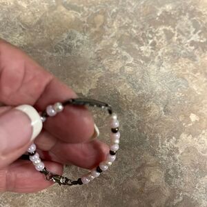 Sterling silver Newborn bracelet  